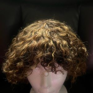 Curly Bob human hair